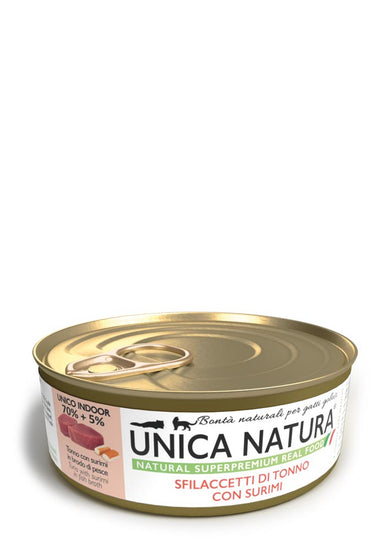 UNICA NATURA CON SFILACCETTI DI TONNO E SURIMI - Sanny Passione Ornitologica