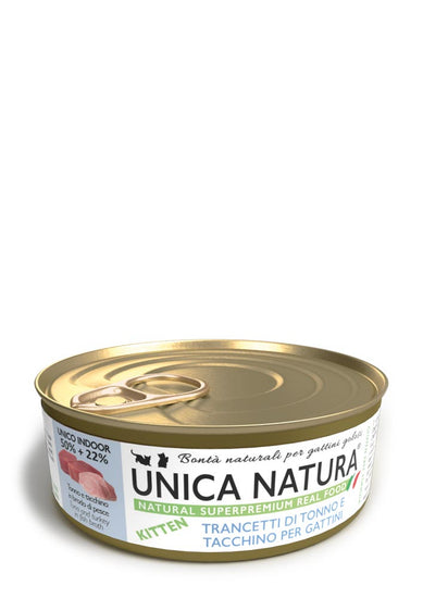 UNICA NATURA CON TRANCETTI DI TONNO E TACCHINO - Sanny Passione Ornitologica