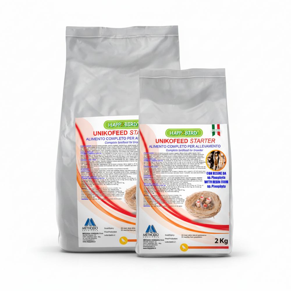 Uniko Feed Starter - Alimento Completo per Uccelli Granivori
