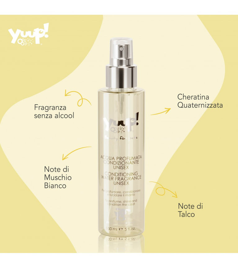 Yuup! Acqua Profumata Condizionante Unisex – Cani e Gatti 150 ml