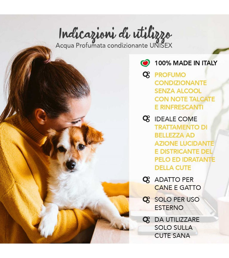 Yuup! Acqua Profumata Condizionante Unisex – Cani e Gatti 150 ml