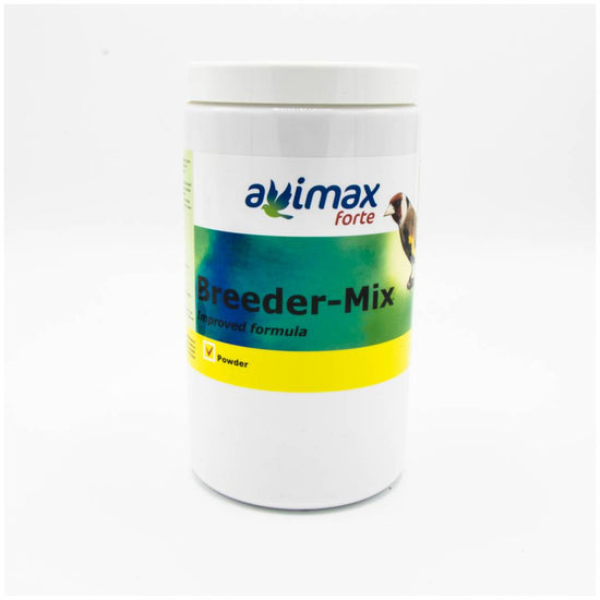 Breeder-Mix è un integratore alimentare per uccelli ornamentali che favorisce la fertilità e il benessere riproduttivo dei tuoi amici piumati. Il dosaggio consigliato è di 20 g per chilo di mangime per gli uccelli (con 1 misurino equivalente a 6 g). Confezione da 250 g
