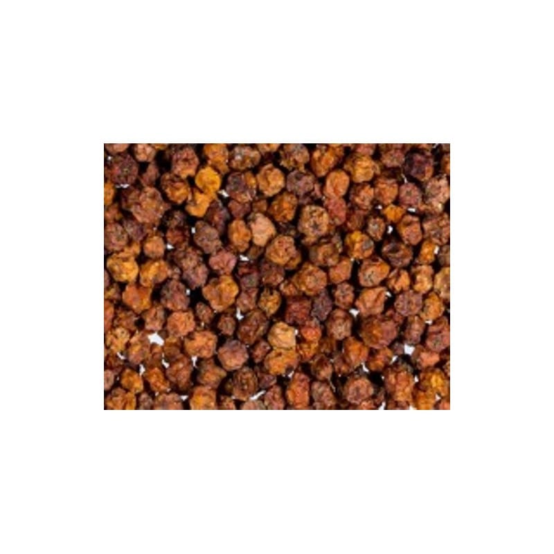 E' una fonte eccellente di Vitamina C e antiossidanti. Ha proprietà antibatteriche grazie all'acido sorbico e stimola il sistema immunitario. Snack ideale per tutti gli uccelli, conigli nani, cavie, cincillà, criceti etc..