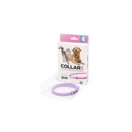 COLLARE OLIO di NEEM 72cm ROSA
