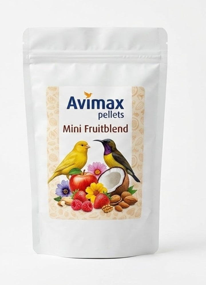 AviMax Forte Mini Fruitblend – Estrusi Complementari con Frutta per Uccelli da Gabbia - Sanny Passione Ornitologica