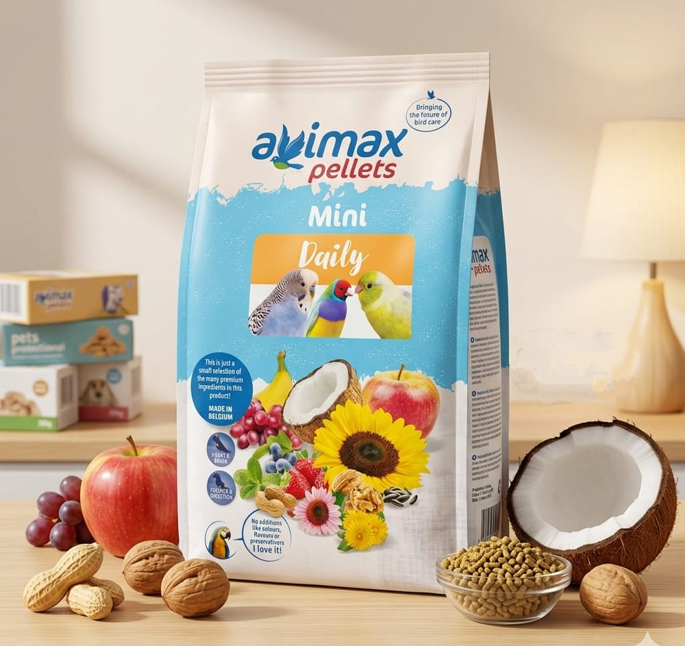 Avimax Belgio Estrusi Mini Daily 10kg - Sanny Passione Ornitologica