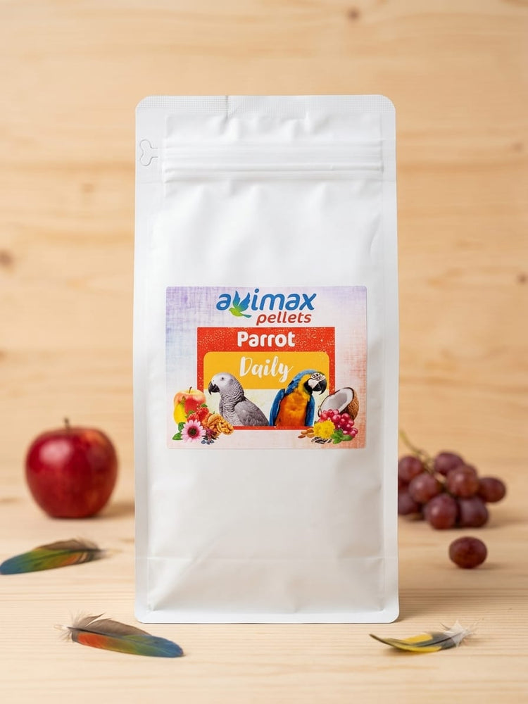 AviMax Forte Parrot Daily – Estrusi Completi per Pappagalli di Taglia Media e Grande