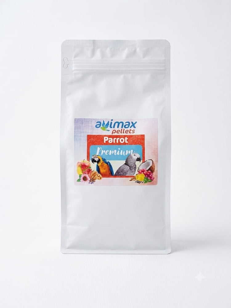 AviMax Forte Parrot Premium – Estrusi Completi per Pappagalli di Taglia Media e Grande