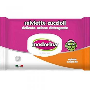 Inodorina Salviette Cuccioli Eufrasia e Miele Bio 40pz – Cani e Gatti