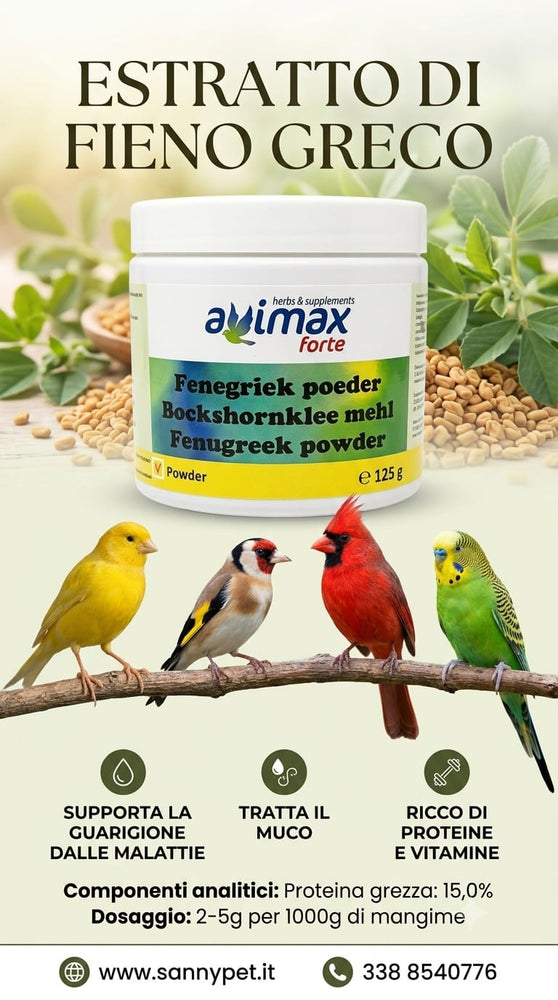 Estratto di Fieno Greco Avimax forte 125gr