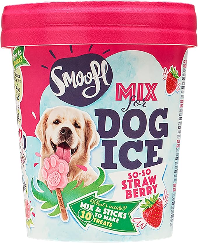 Gelato per Cane al gusto di fragola
