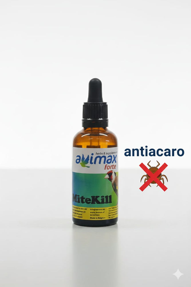 AviMax Forte MiteKill – Antiacaro Naturale per Uccelli 50ml - Sanny Passione Ornitologica