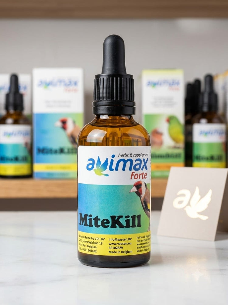 AviMax Forte MiteKill – Antiacaro Naturale per Uccelli 50ml - Sanny Passione Ornitologica