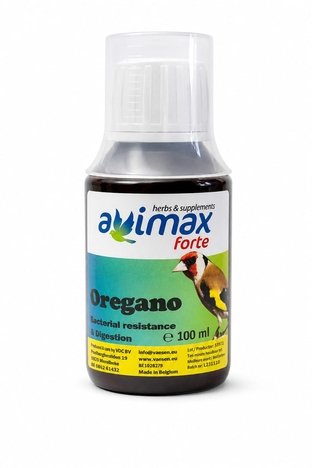 ORIGANO Avimax forte  100ml - Sanny Passione Ornitologica