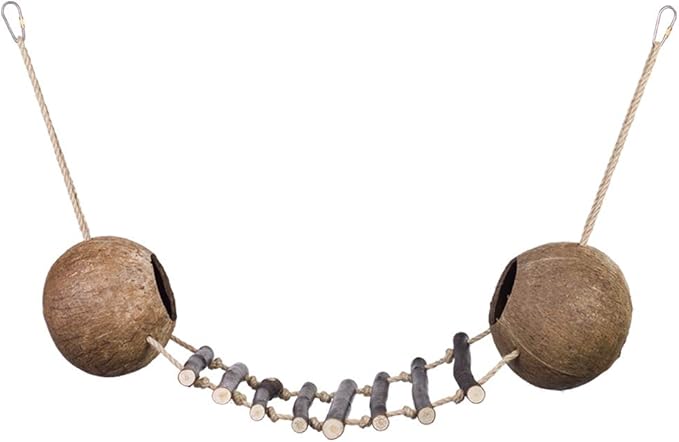 Ponte sospeso con Casetta in noce di Cocco