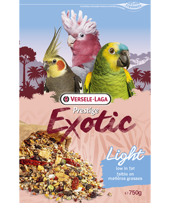 Versele-Laga Exotic Light Mix – Snack Semi e Cereali Soffiati per Pappagalli 750g - Sanny Passione Ornitologica