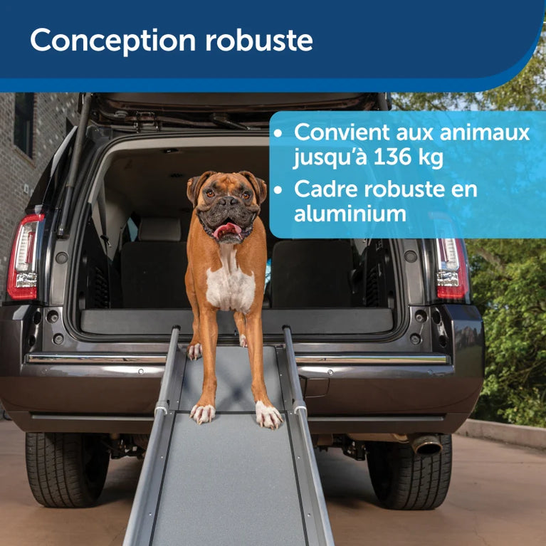Rampa Telescopica in alluminio per Cane 3 sezioni