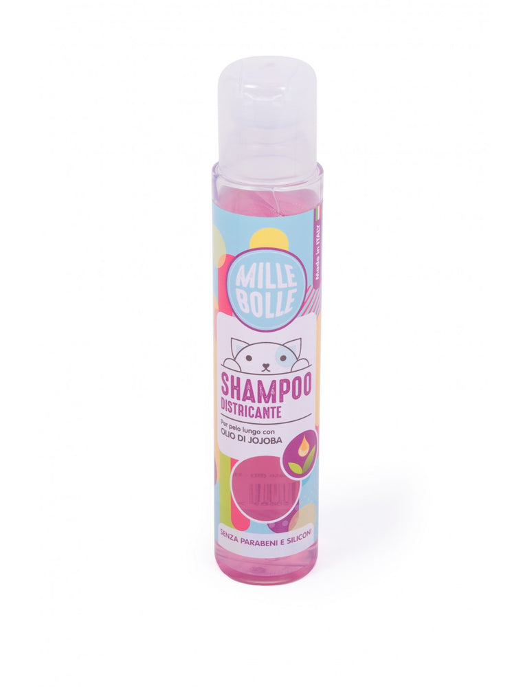 SHAMPOO MILLE BOLLE DISTRICANTE PER PELO LUNGO CON OLIO DI JOJOBA