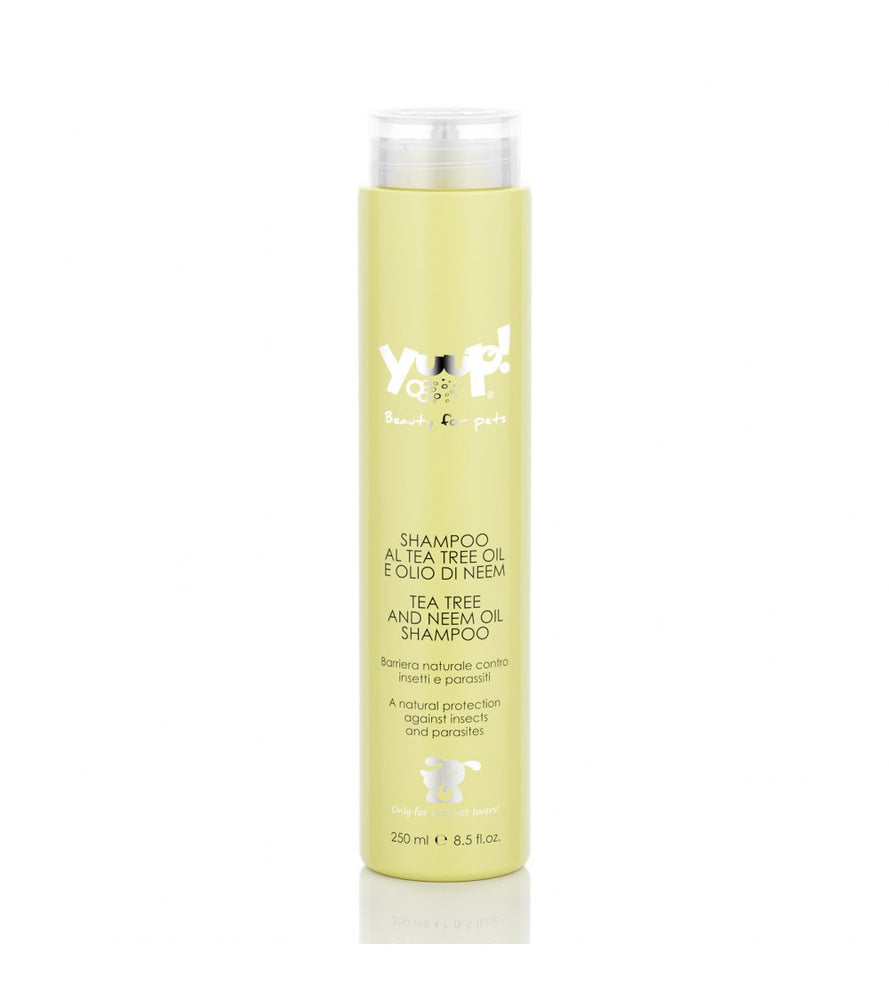 Yuup! Shampoo Repellente Tea Tree Oil e Neem Cani e Gatti 250 ml