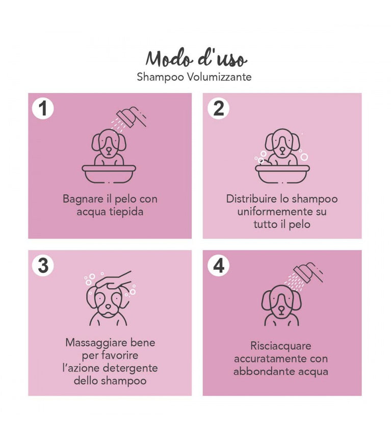Shampoo Volumizzante Yuup! – Leggerezza e Volume per Pelo Liscio e Riccio 250ml