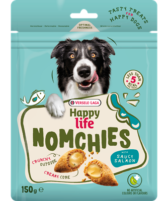 Nomchies Salmon – Snack per Cani al Salmone con Cuore Cremoso - Sanny Passione Ornitologica