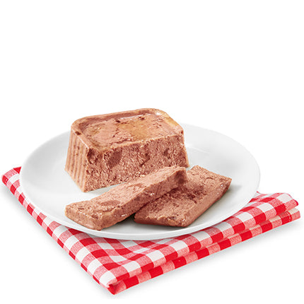 PATE' GATTO CON TONNO COTTO A VAPORE STUZZI 100gr