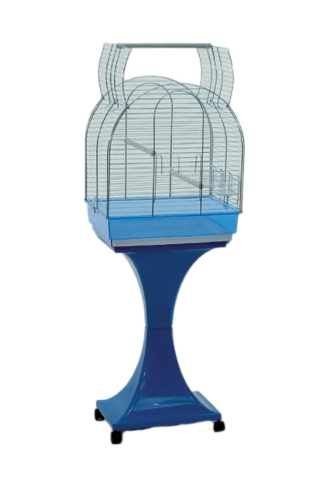 VOLIERA LILLA' CON SUPPORTO SUN RAY