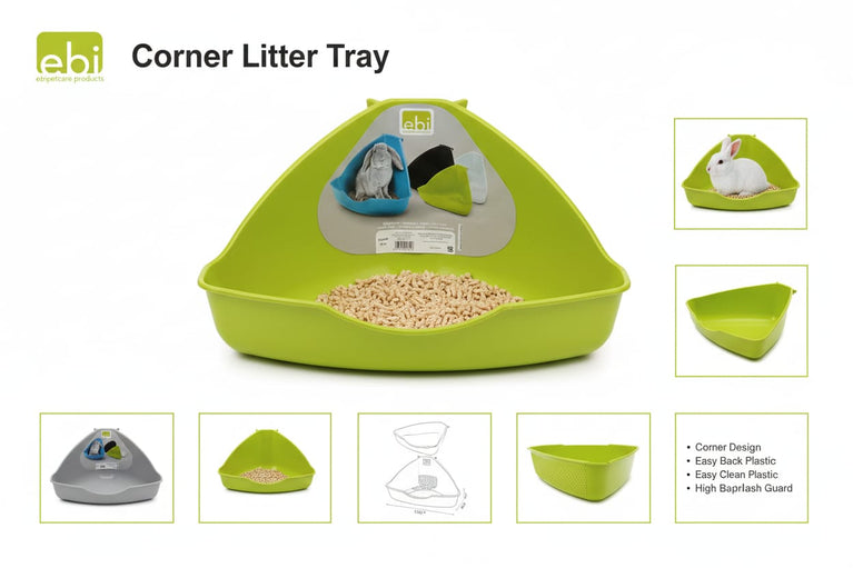 Angolo WC ganci, piedini antiscivolo, per roditori