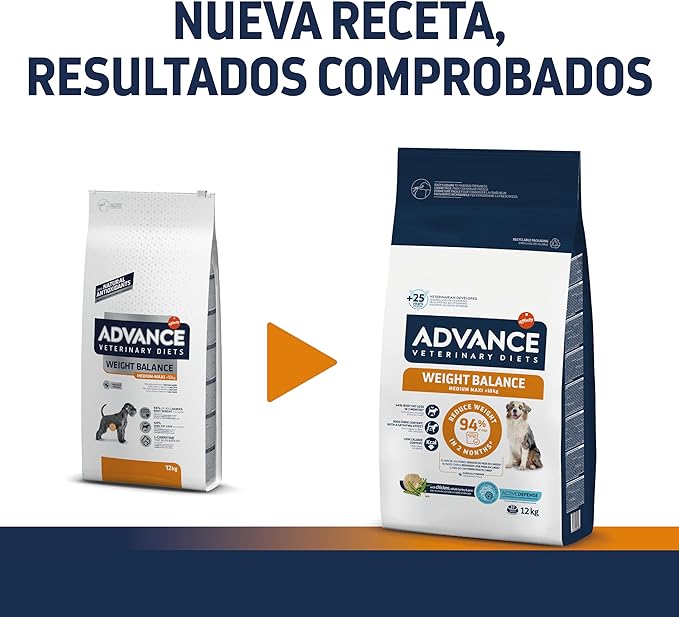 Advance Veterinary Diets Weight Balance Affinity Medium/Maxi per Cani 3kg