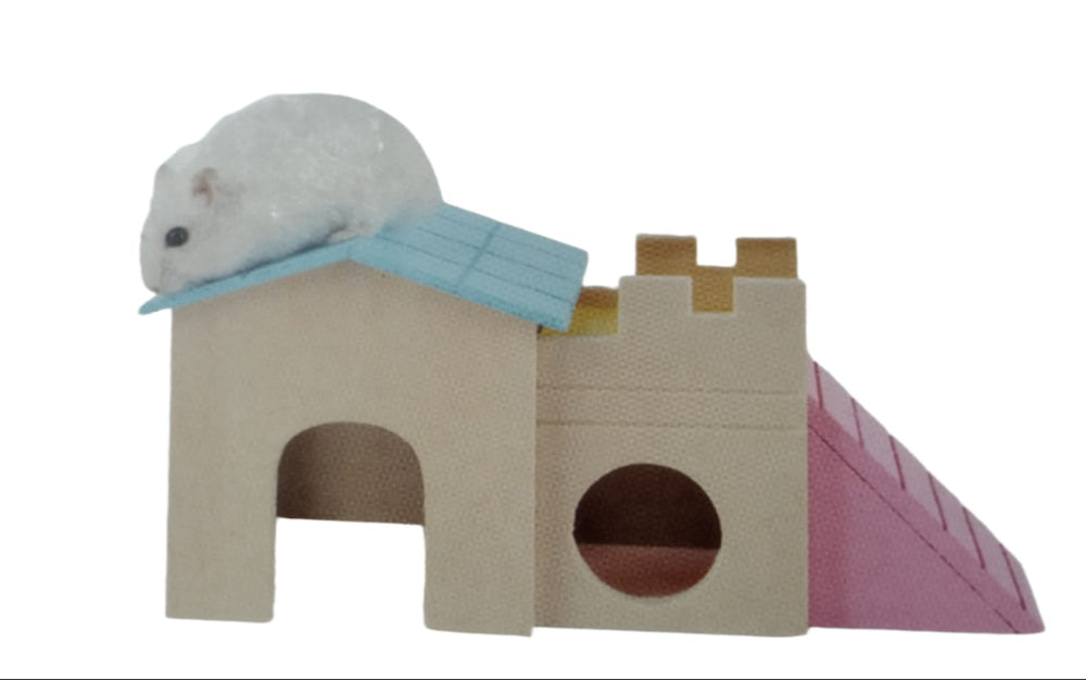 CASETTA IN LEGNO  PER CRICETI