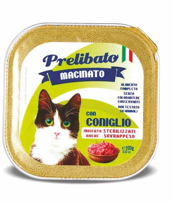 MACINATO PER GATTI VARI GUSTI   85gr PRELIBATO UNIPRO