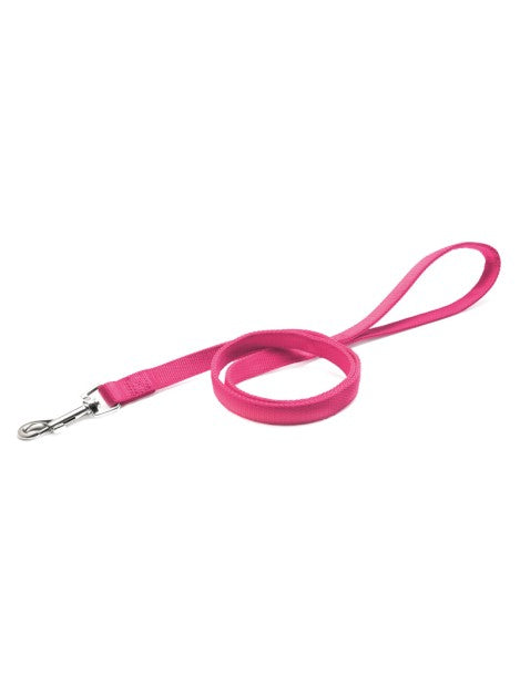 GUINZAGLI DOPPI IN NYLON ROSA