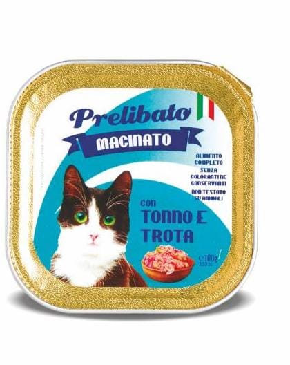 MACINATO PER GATTI VARI GUSTI   85gr PRELIBATO UNIPRO