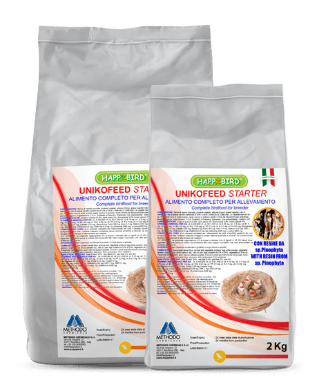 UNIKO FEED STARTER ALIMENTO COMPLETO PER ALLEVAMENTO - Sanny Passione Ornitologica